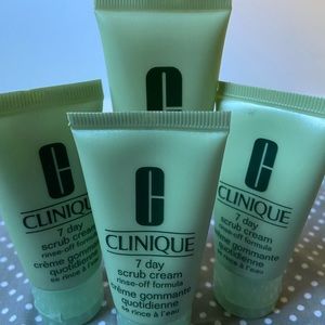 4 pieces Clinique 7 day scrub cream